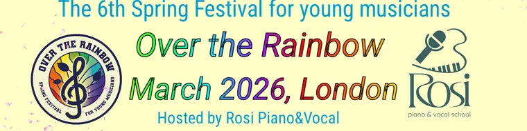 Шести пролетен фестивал за млади музиканти  „Над дъгата“